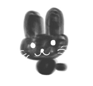 黒うさぎ
