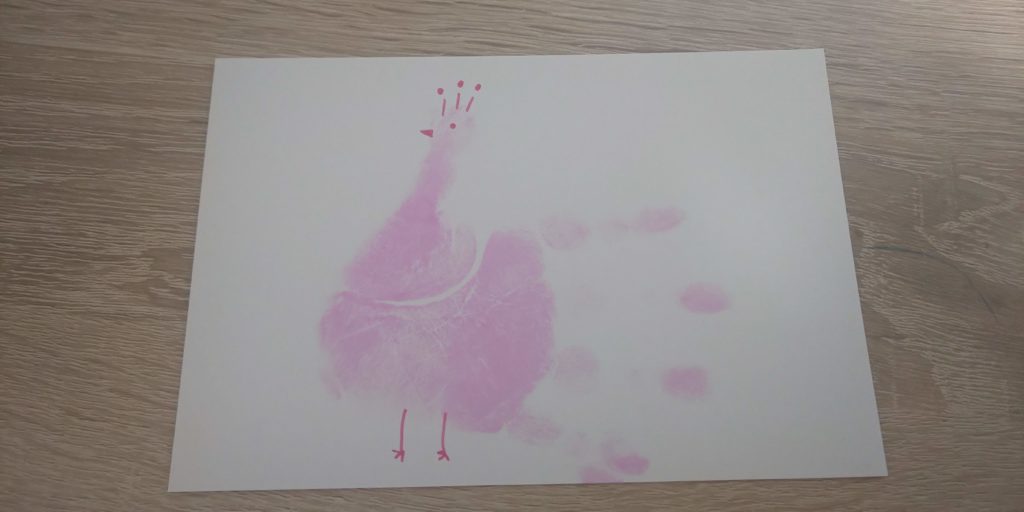 鳥さんデコはがき